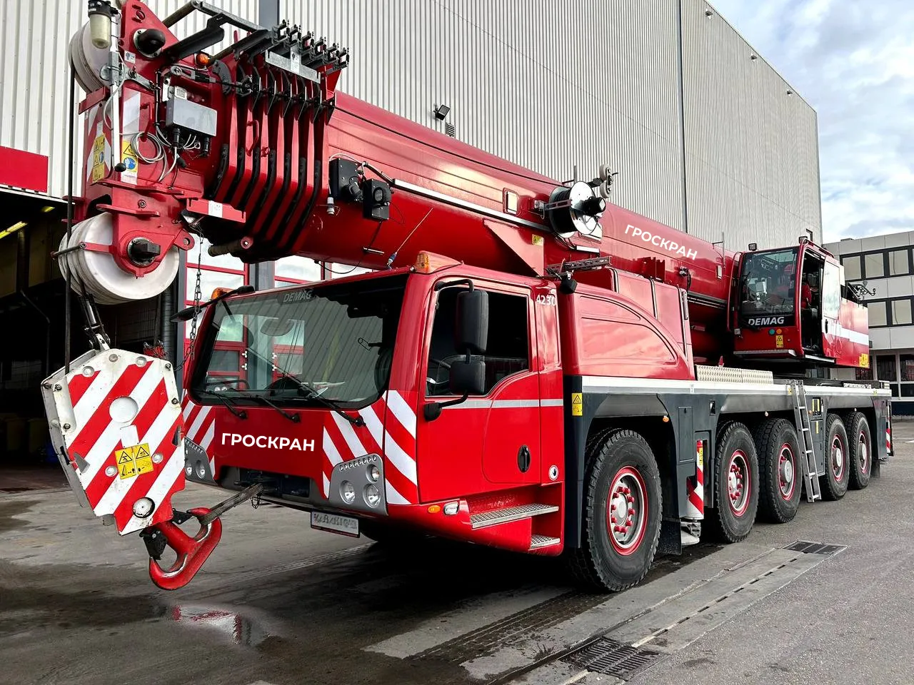 Аренда автокрана 120 тонн Terex Demag AC 120